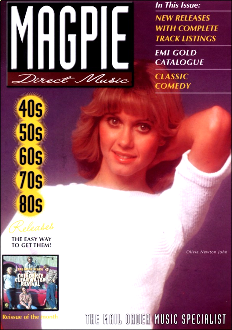 cover, mail order music mag - Magpie