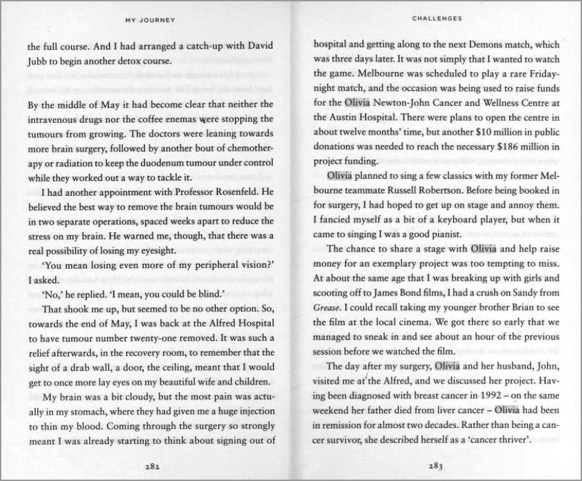 Jim Stynes autobiography book