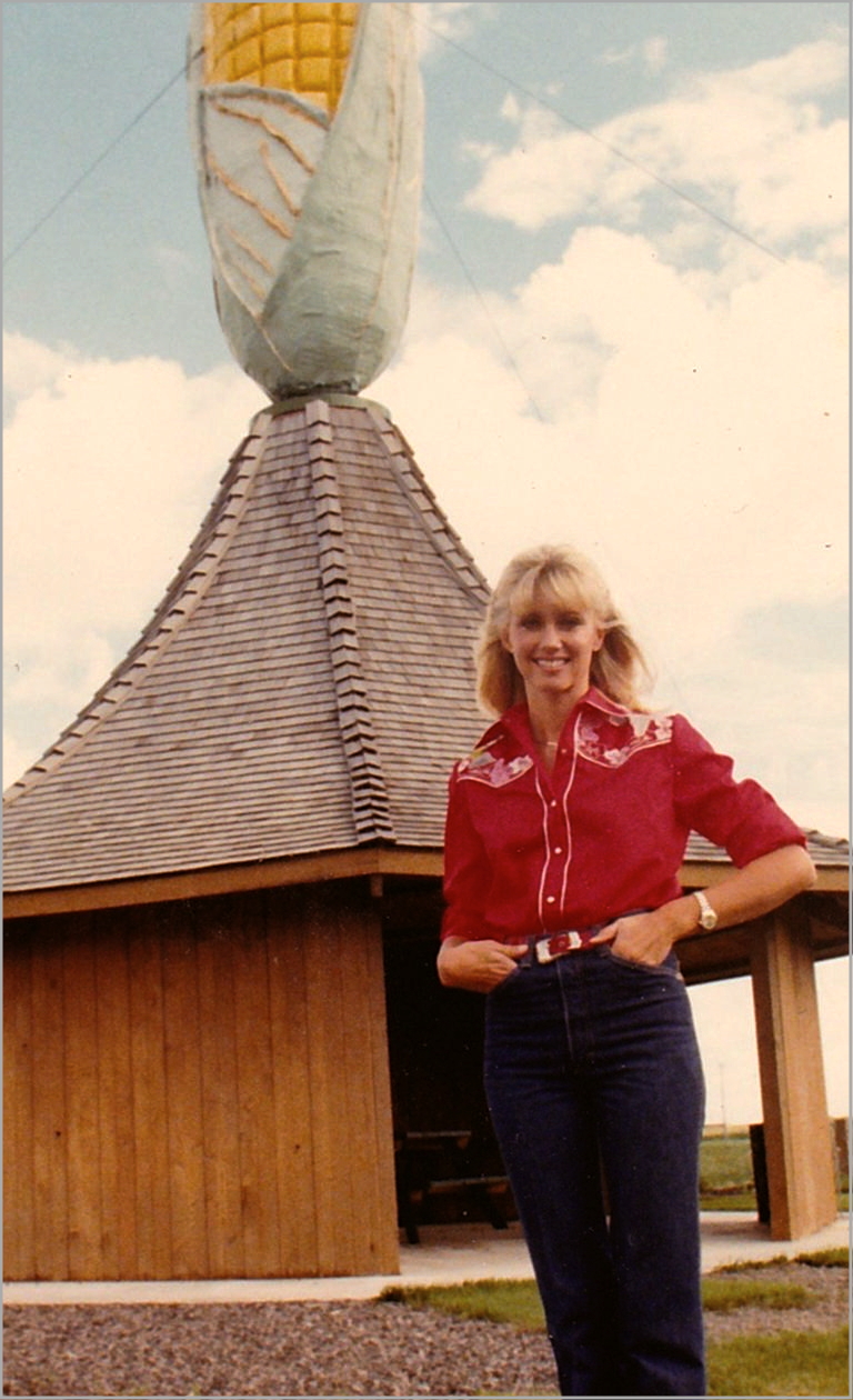 Olivia visits Olivia in 1978 - Western Central Tribune