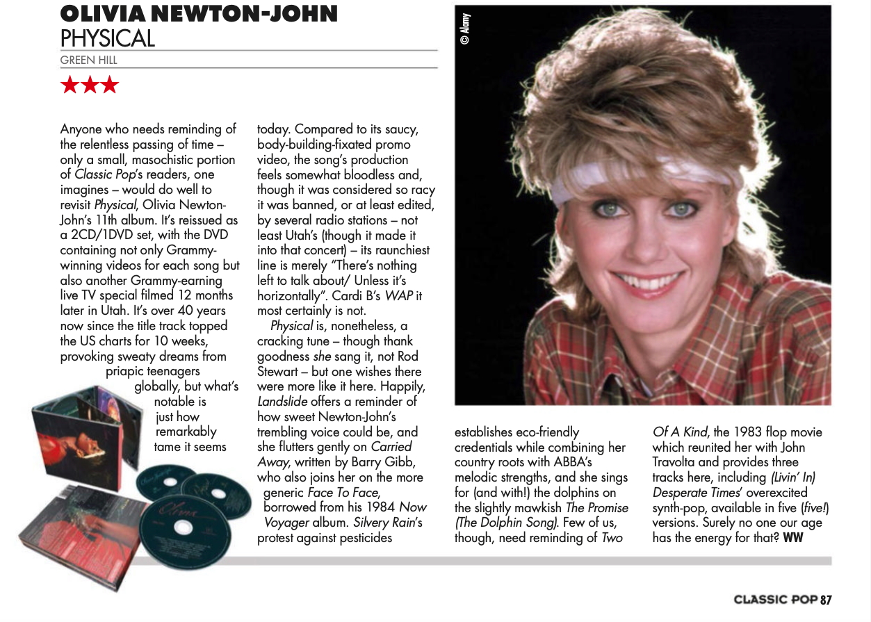 Physical 40th anniversary release review - Classic Pop