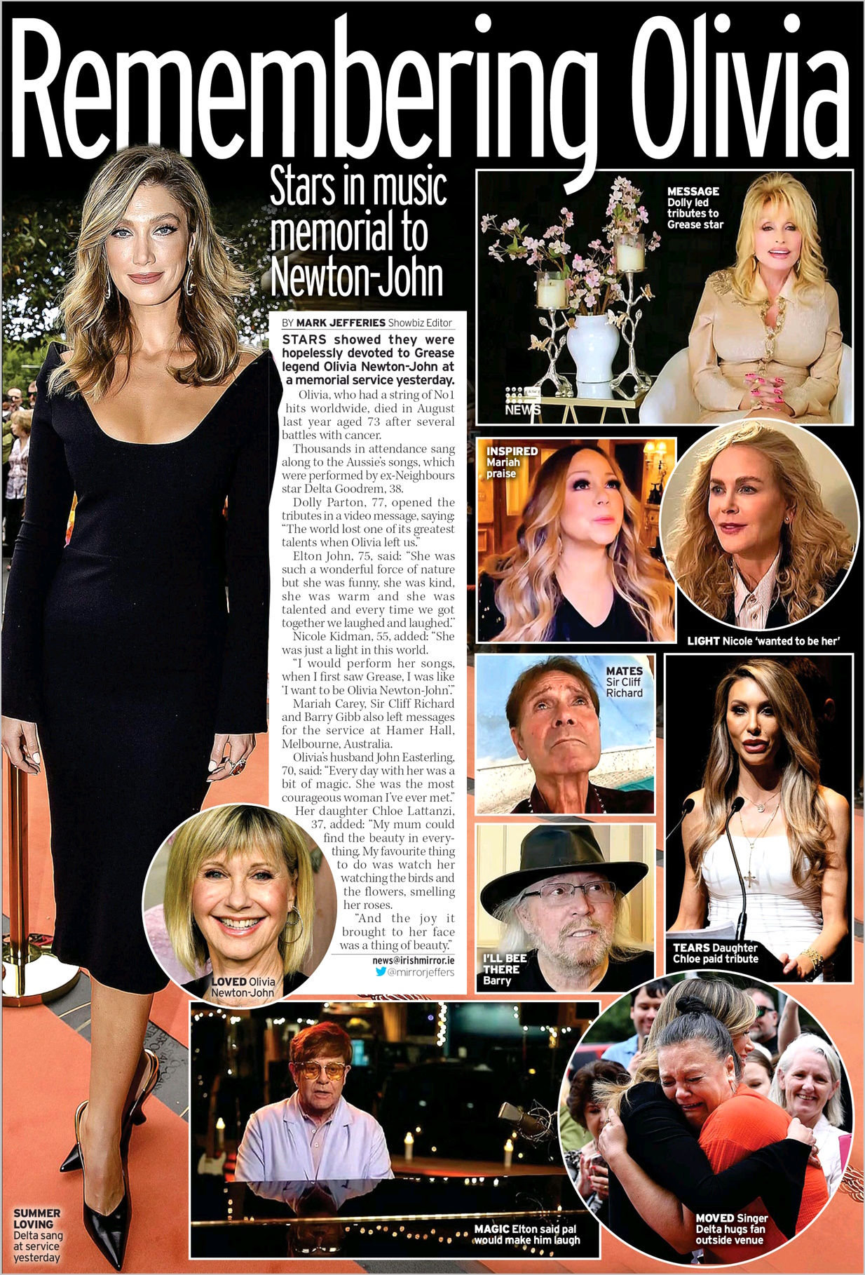 Remembering Olivia - Daily Mirror