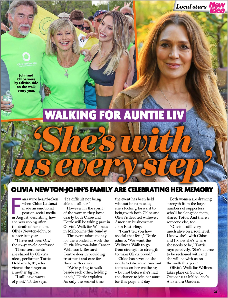 She's With Us Every Step - New Idea