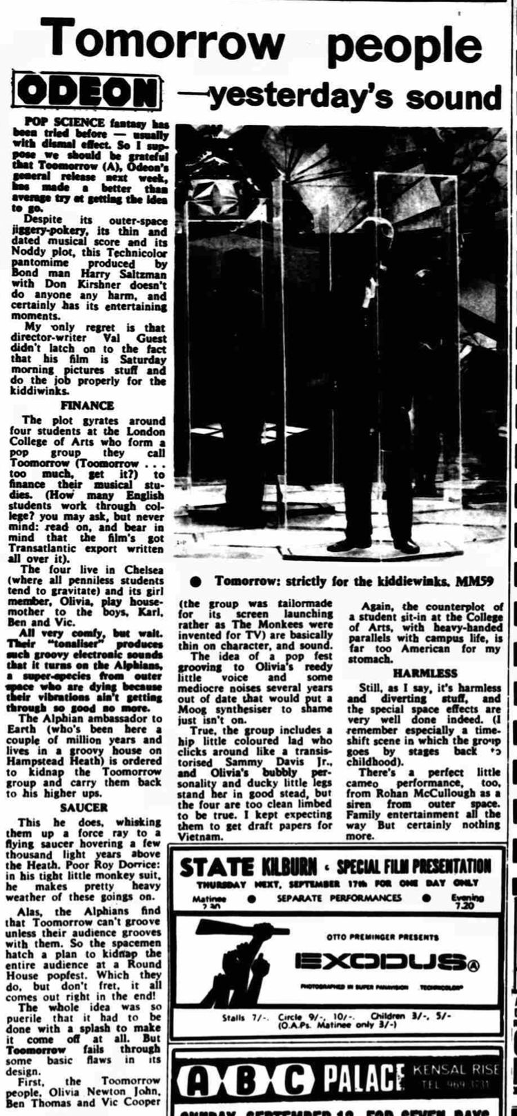 Toomorrow review  - Marylebone Mercury