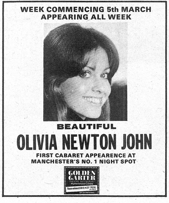 Ad for Manchester concert - NME