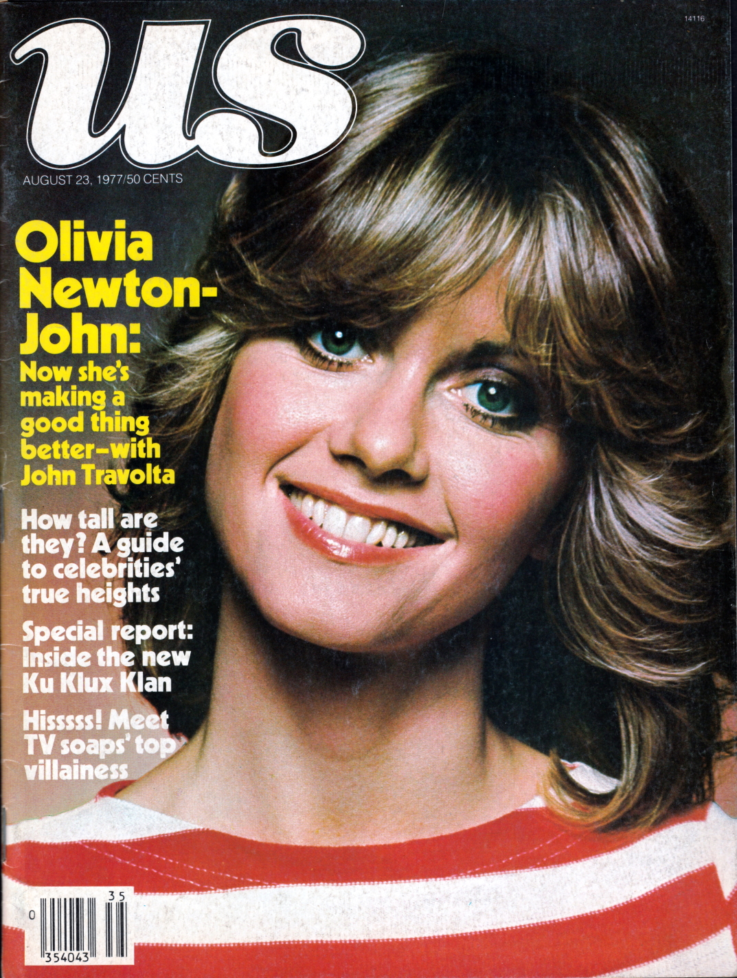 Olivia Now She's Making A Good Thing Better with John Travolta - US