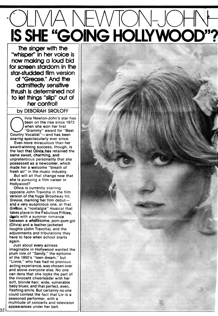 Olivia, is she going Hollywood? - Rona Barretts Hollywood