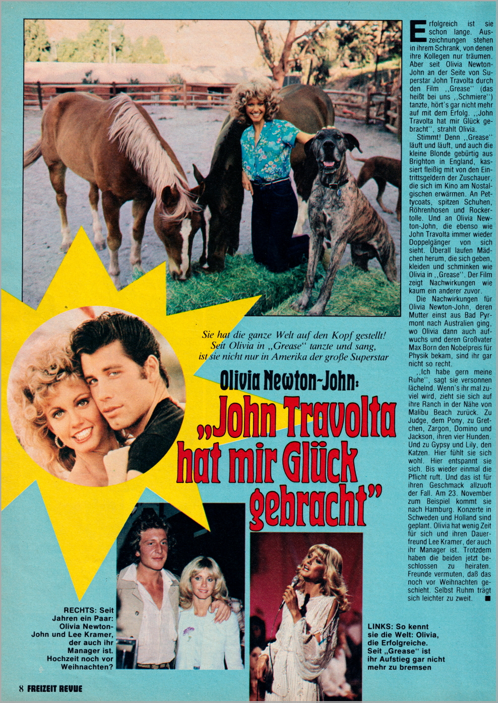 John Travolta Brought Me Luck - Freizeit Revue