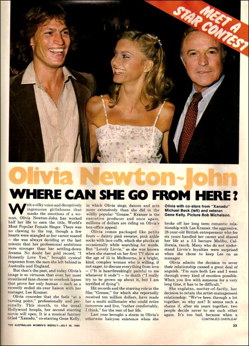 Womens Weekly - Olivia Where Can She Go From Here?