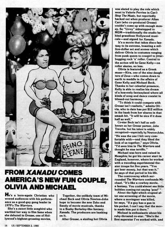 From Xanadu Comes America's New Fun Couple - US