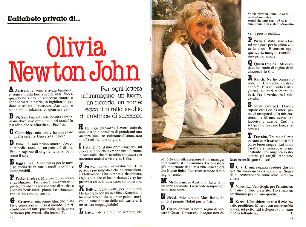 Olivia A-Z - Dolly