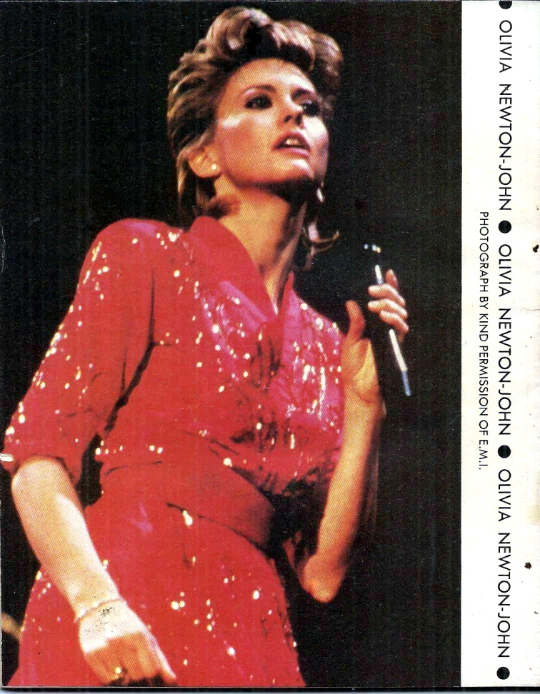 Olivia in concert picture - Bunty