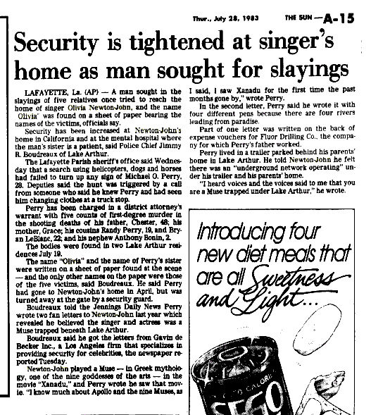 Security tightened at singer's home - San Bernardino Sun
