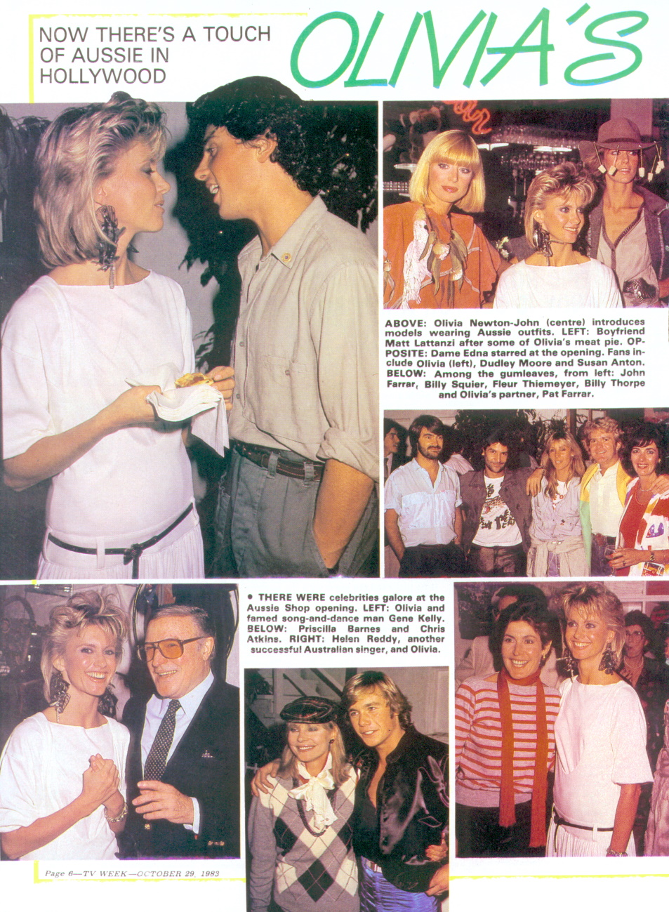 Olivia's Aussie Shop - TV Week
