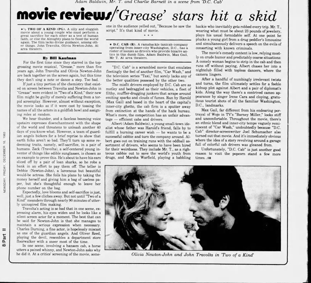 Two Of a Kind review - Newsday
