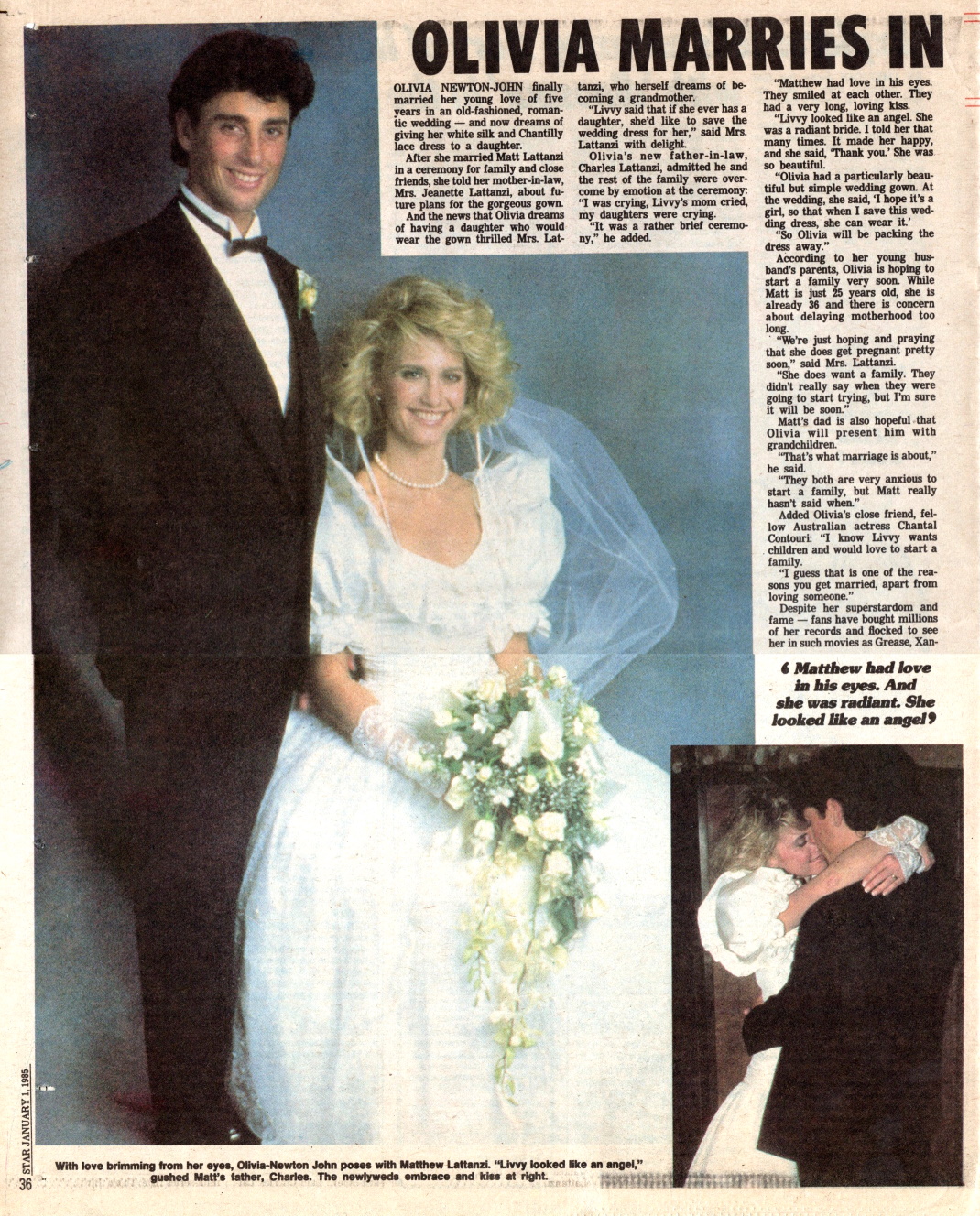 Olivia's Wedding of tears and joy - The Star