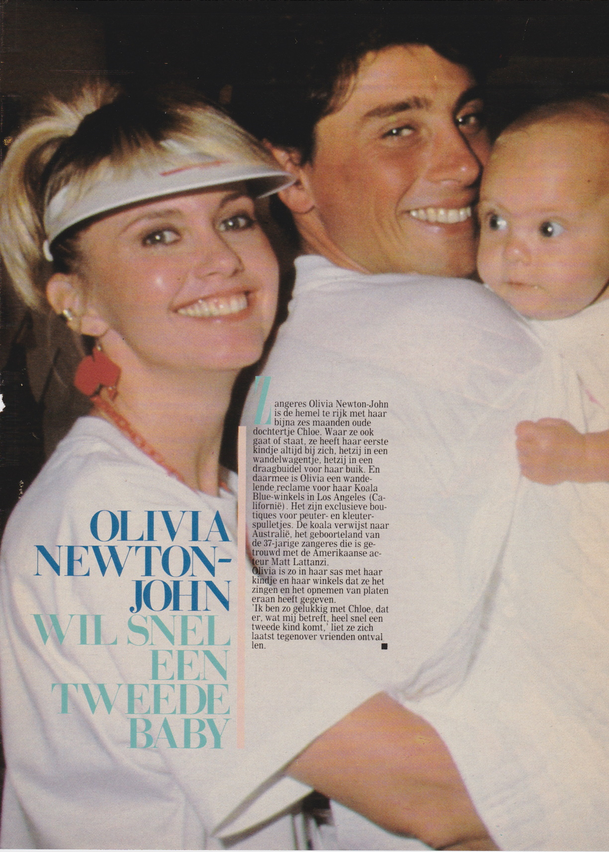 Olivia Wants A Second Baby Soon - Weekend