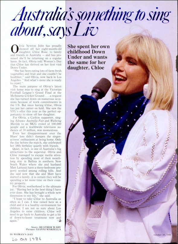 Australia's Something To Sing About - Woman's Day