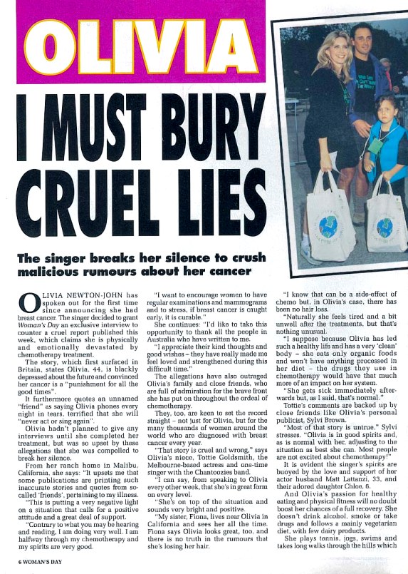 Stop The Cruel Lies - Woman's Day