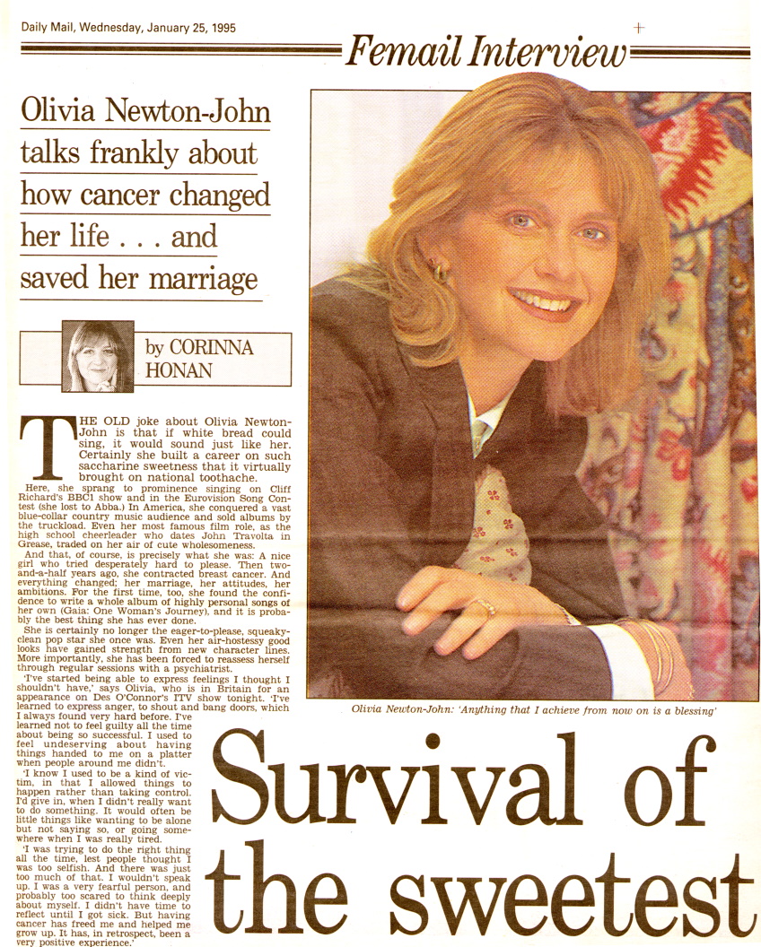 Survival of the Sweetest - Daily Mail