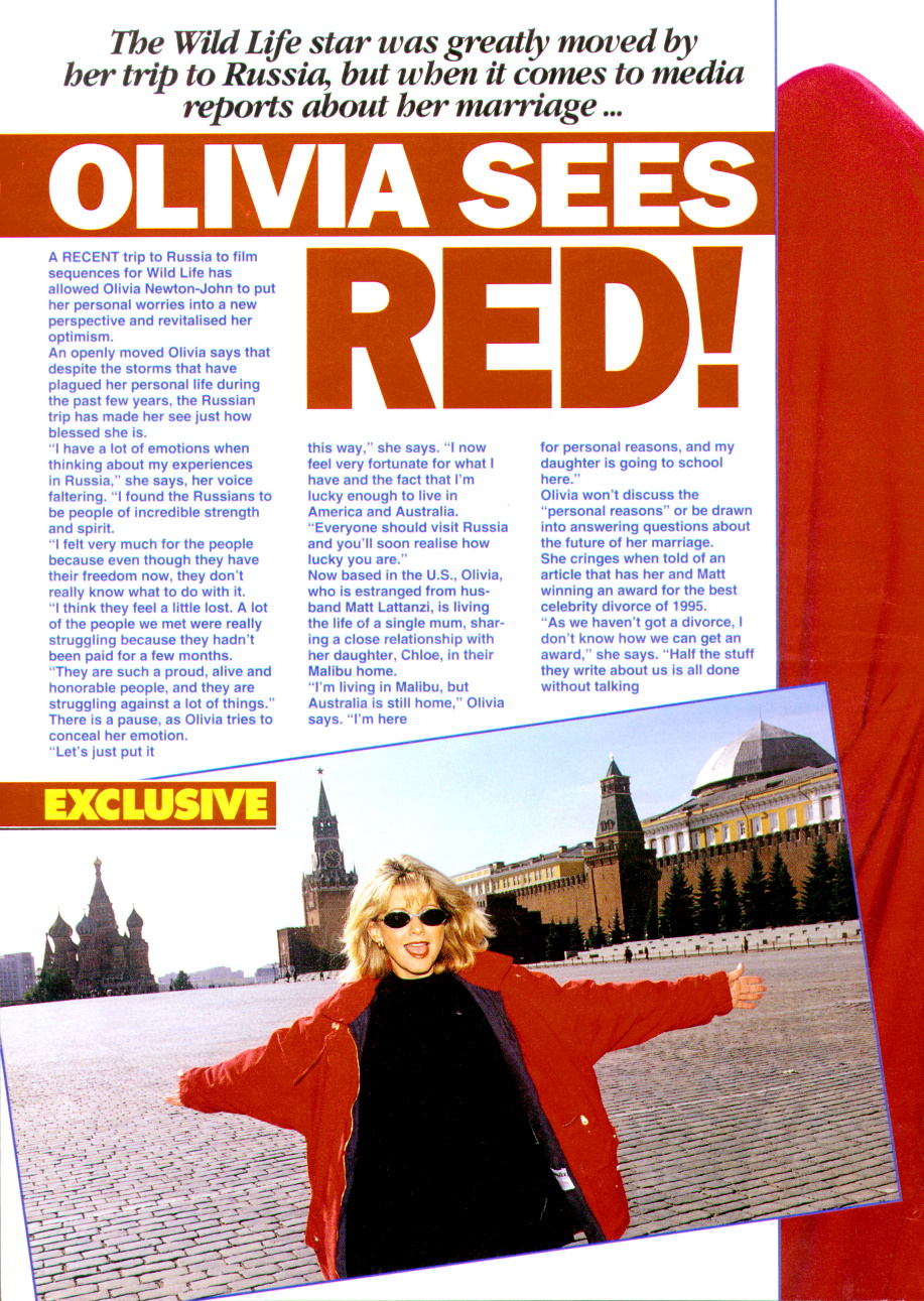 Olivia Sees Red - TV Week