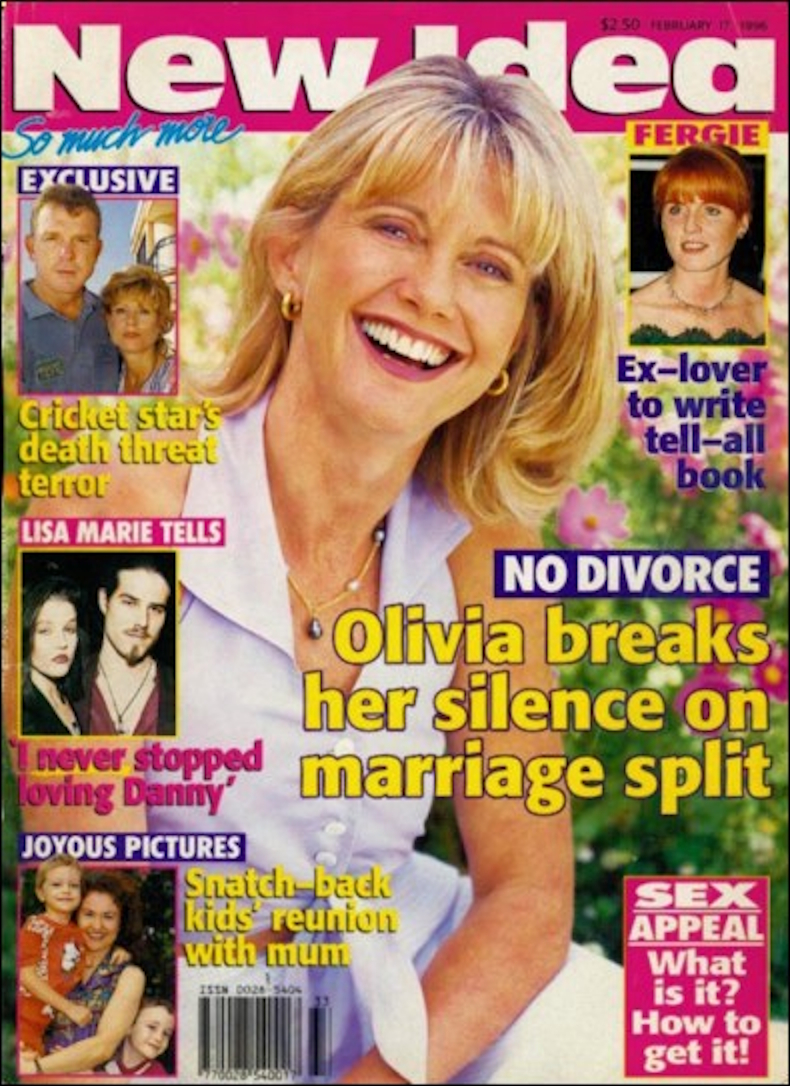Olivia breaks her silence - New Idea