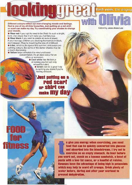 Looking great with Olivia - Woman's Day