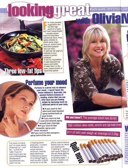 Looking great with Olivia - Woman's Day