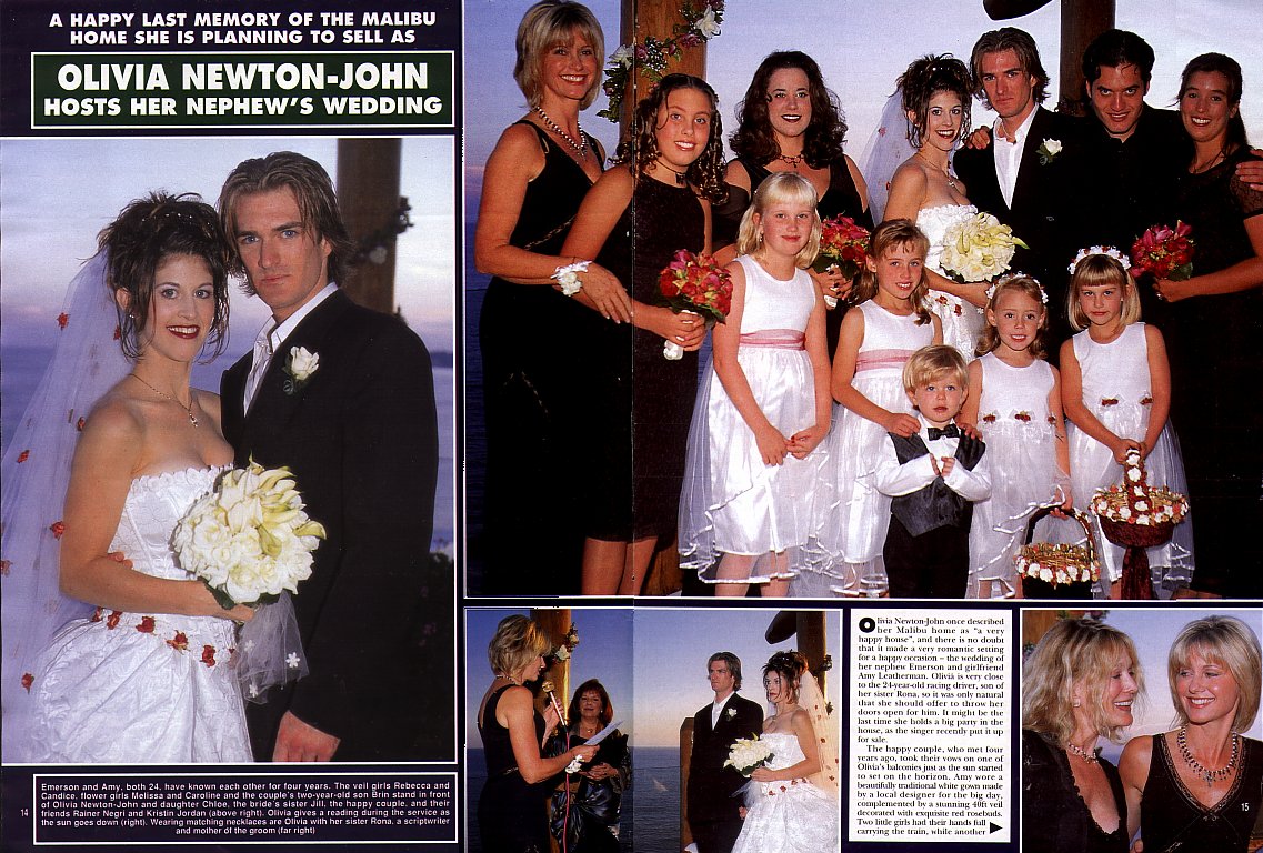 Olivia hosts nephew's wedding in Malibu - Hello!