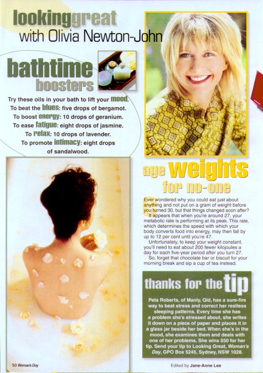 Looking great with Olivia - Woman's Day