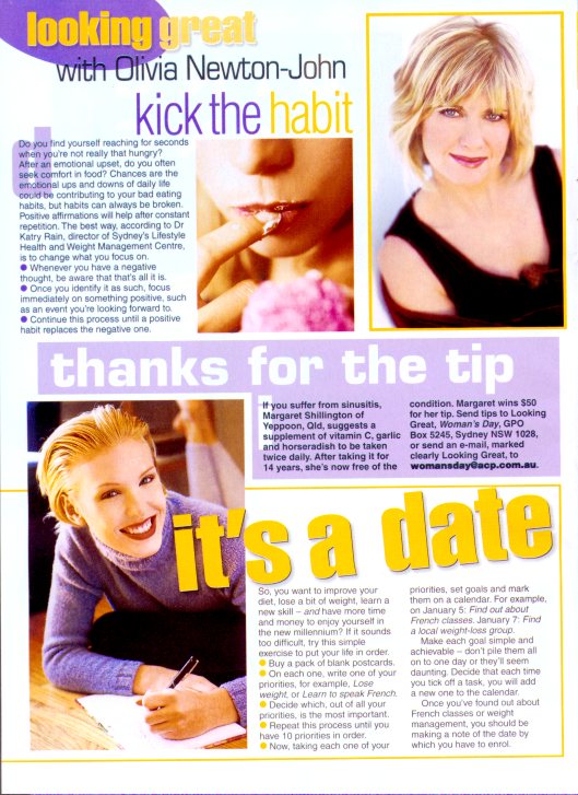 Looking great with Olivia - Woman's Day
