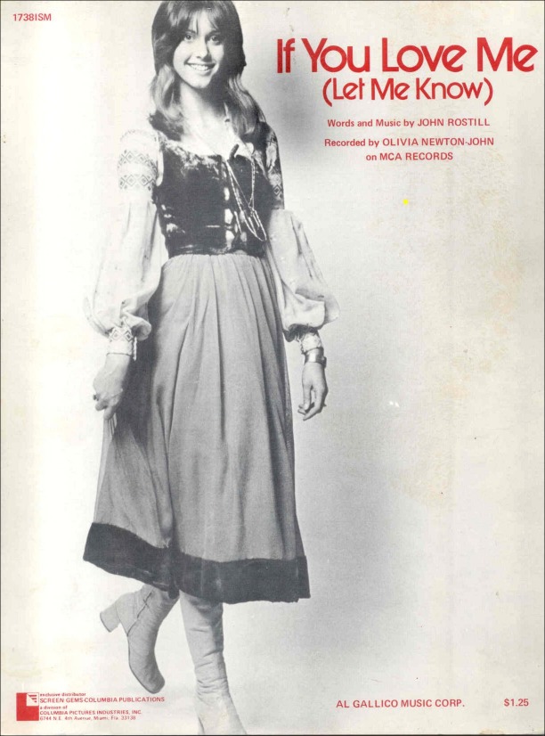 If You Love Me Let Me Know Sheet Music cover