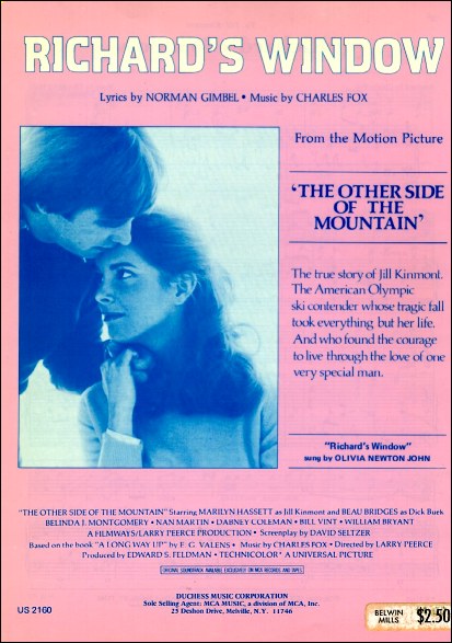 Richard's Window Sheet Music cover