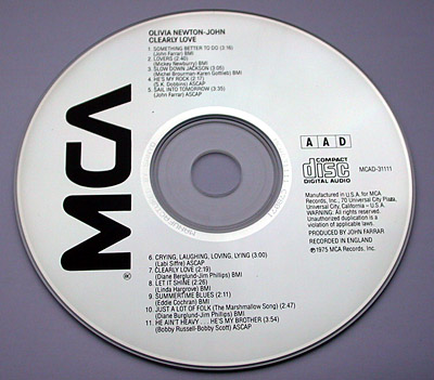 MCA MCAD 311082 Clearly Love CD