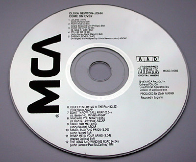 MCA MCAD 311082 Come On Over CD