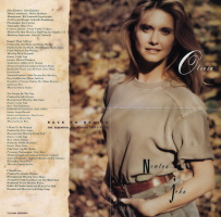 Olivia Newton-John Back to Basics Australian CD, inside insert