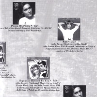 Olivia Newton-John Back to Basics USA, inside insert