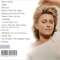 Greatest Hits Vol 3 Australian 1998 CD release, Olivia Newton-John back cover