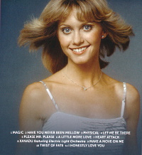 Olivia Newton-John Icon CD back cover