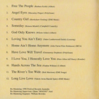 Olivia Newton-John Long Live Love reissue, inside insert