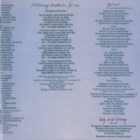 The Rumour, Australian 1998 release CD inlay (Click to enlarge) The Rumour, Australian 1998 release CD inlay