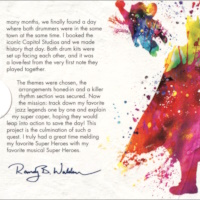 Superheroes CD inside