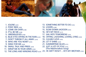 Olivia Newton-John Two on One Clearly Love and Come On Over CD inside