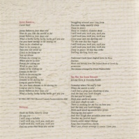 Warm and Tender Australian 1998 CD release, inlay (Click to enlarge) Warm and Tender Australian 1998 CD release, inlay