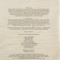 Warm and Tender Australian 1998 CD release, inlay (Click to enlarge) Warm and Tender Australian 1998 CD release, inlay