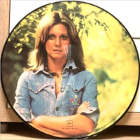 Picture disc of If You Love Me Let Me Know album Olivia Newton-John