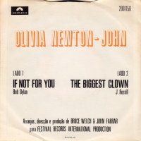 If Not For You b/w The Biggest Clown back cover from Portugal (Click to enlarge) If Not For You b/w The Biggest Clown back cover from Portugal