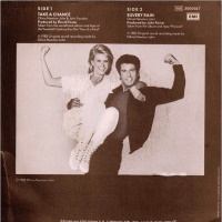 Take A Chance with John Travolta back cover from Spain