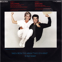 Take A Chance with John Travolta back cover from Germany