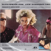 Livin' In Desperate Times back cover from Sweden