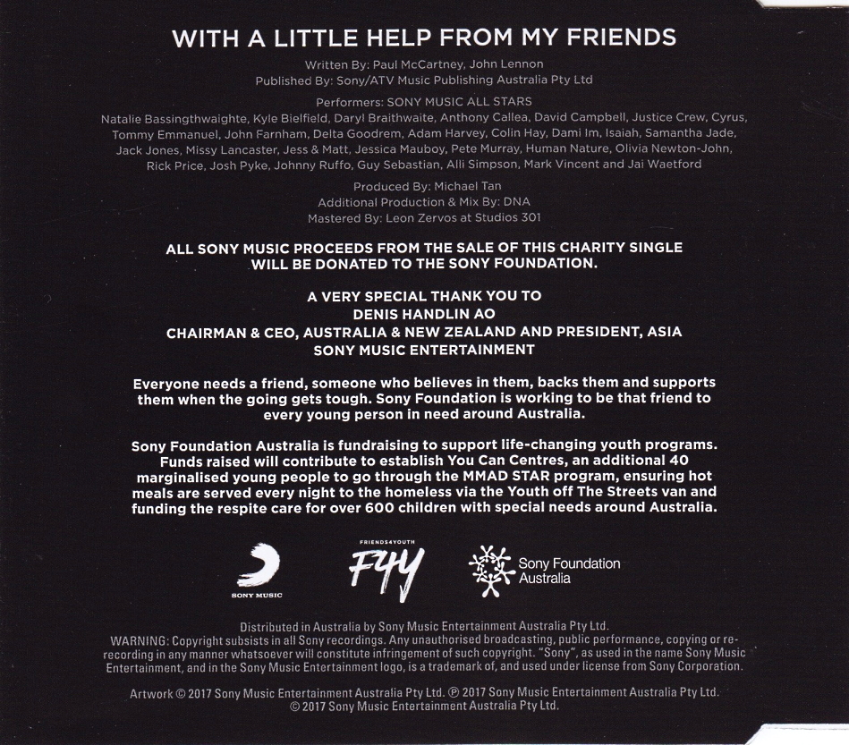 back cover All Stars